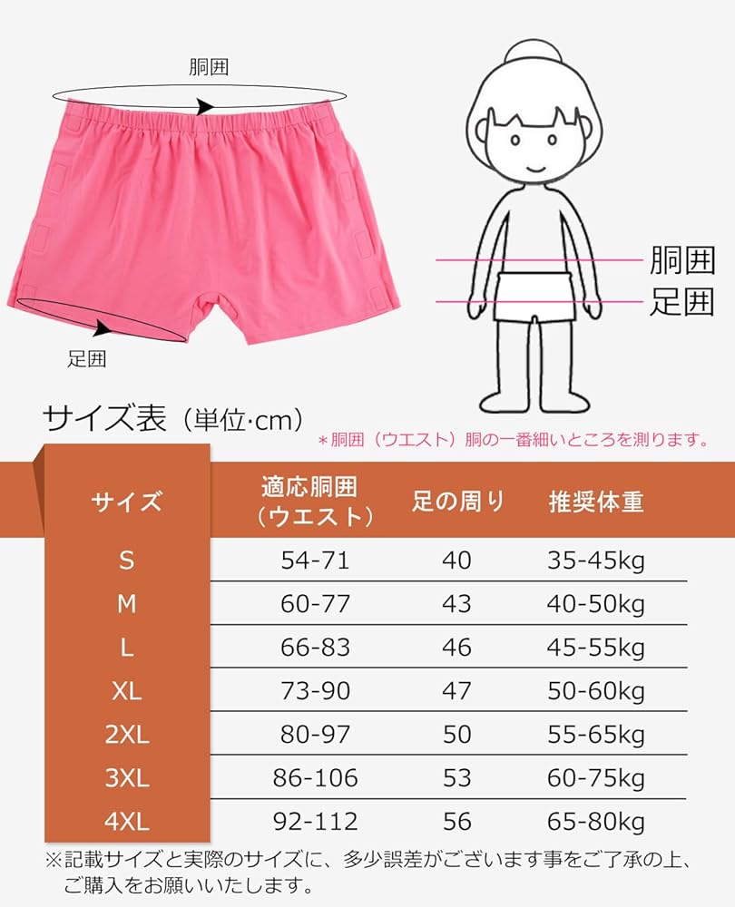 Amazon.co.jp: [Tosiyoi] 介護用ショーツ ボクサーパンツ 女性用
